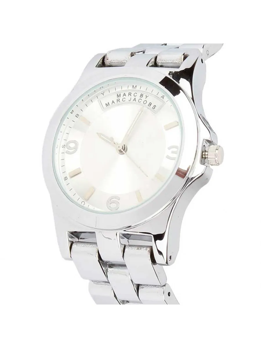 White Dial - Silver Chain - 024